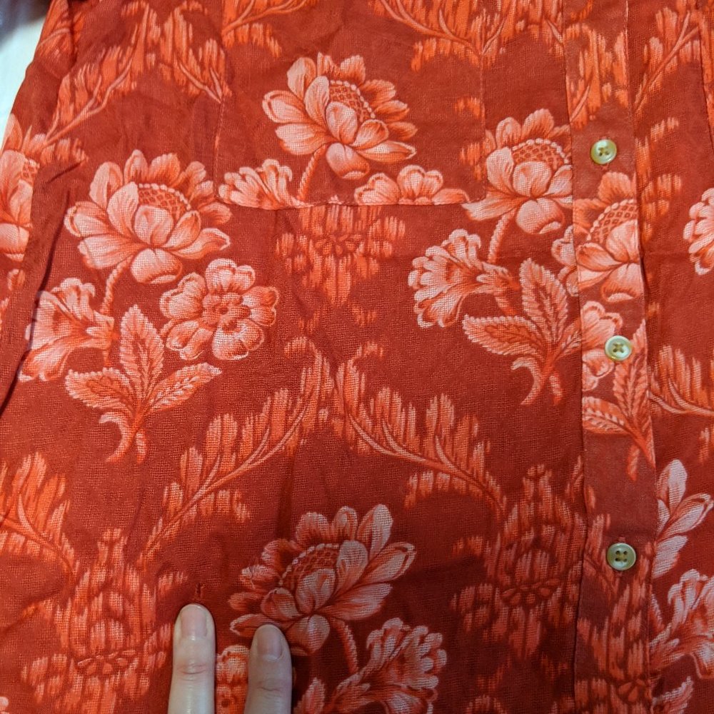 NWT Akemi + Kin Coconino Printed Buttondown - Picture 5 of 5